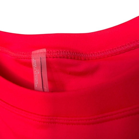 Free People Movement Easy Does It Dress Skortsie Mini Sunset Pink Large NWOT - Picture 6 of 12